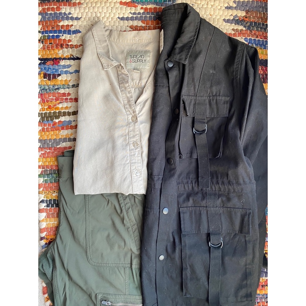 Button-up blouse